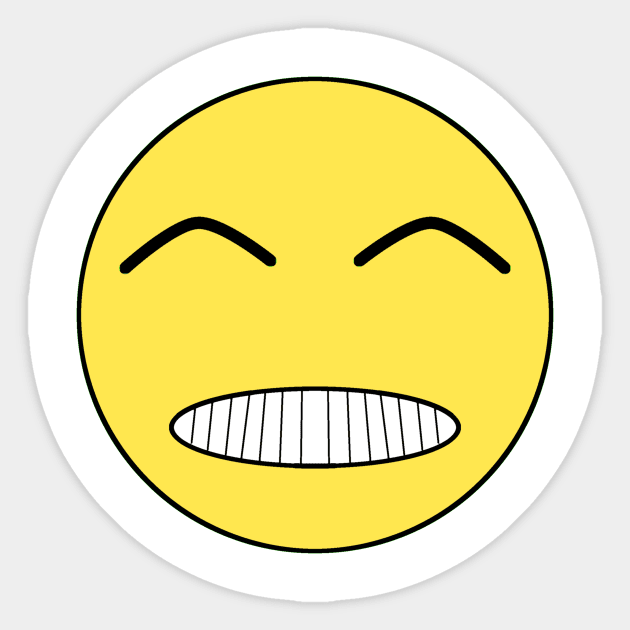 The happy face emition Sticker by Simple only